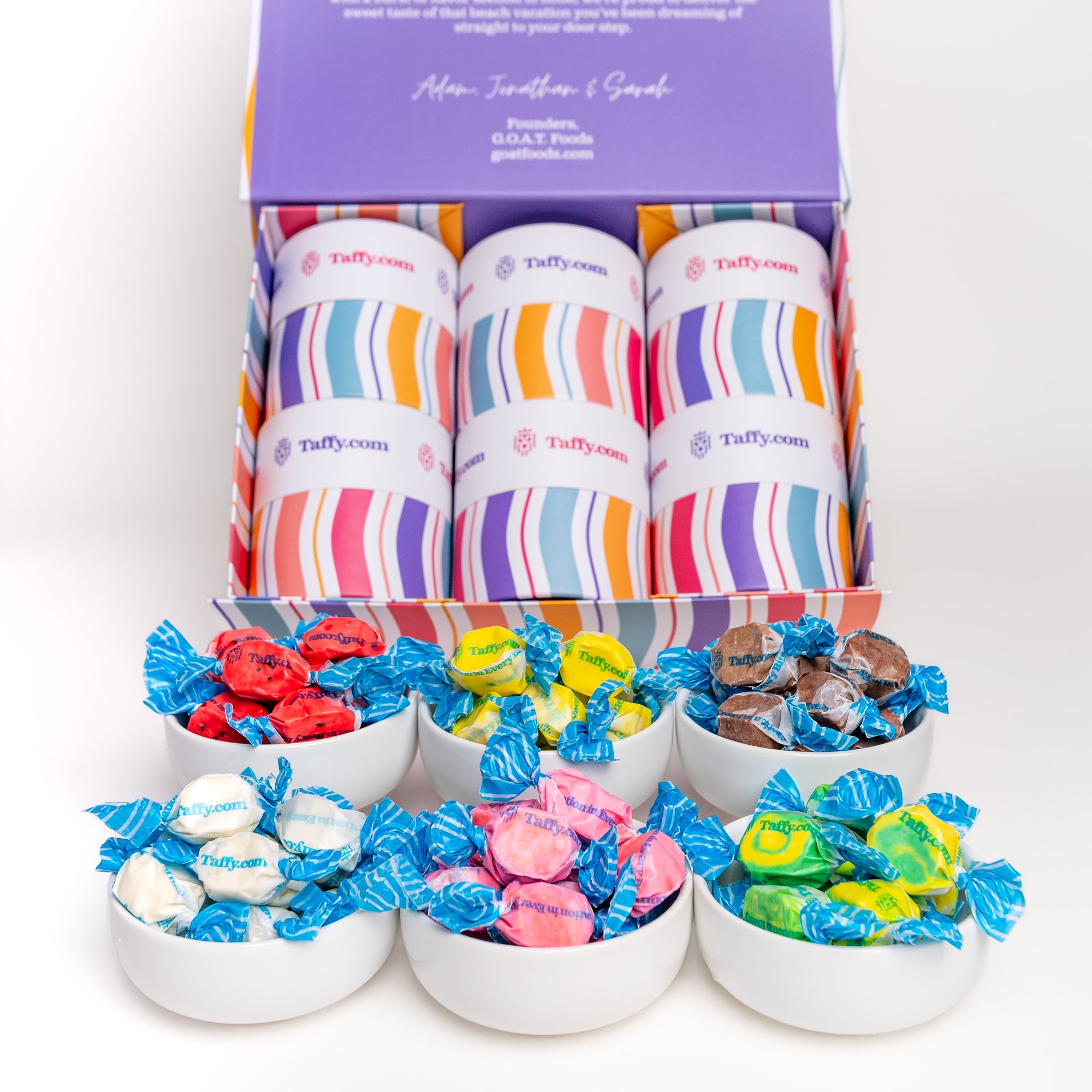 Old Fashioned Banana Split Sampler Gift Box – Taffy.com