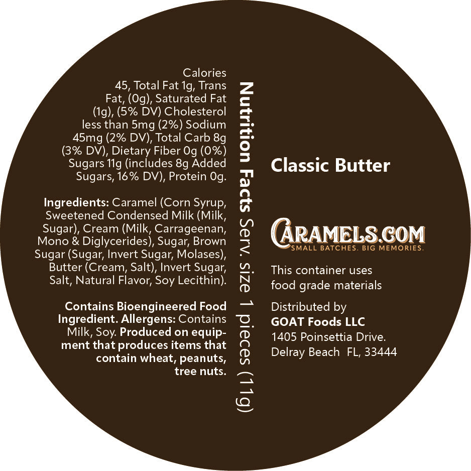 Classic Butter Caramels