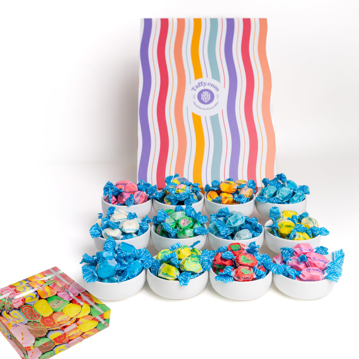 Family Favorites Mega Sampler Gift Box + SweetArt™ Dish