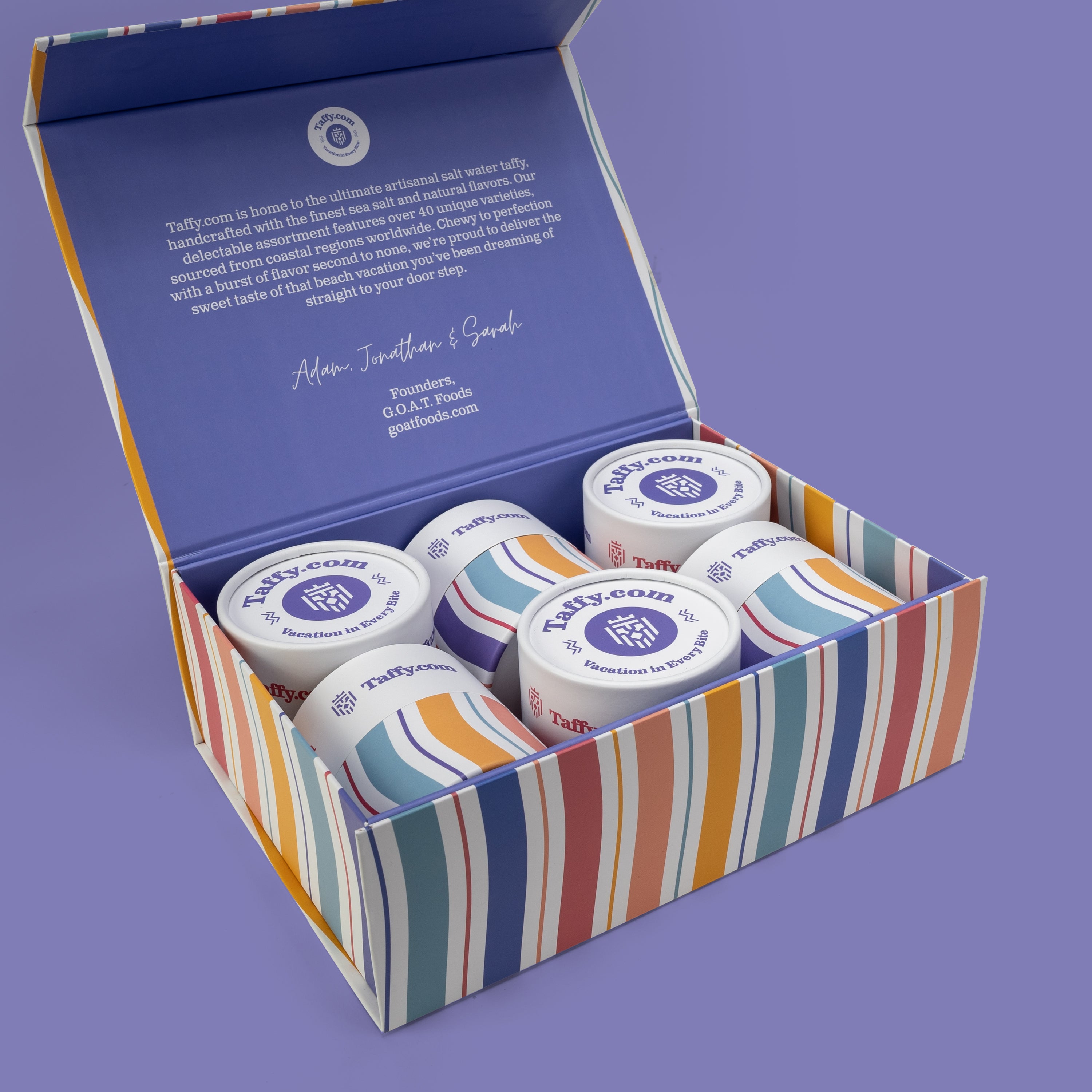 Old Fashioned Banana Split Sampler Gift Box – Taffy.com