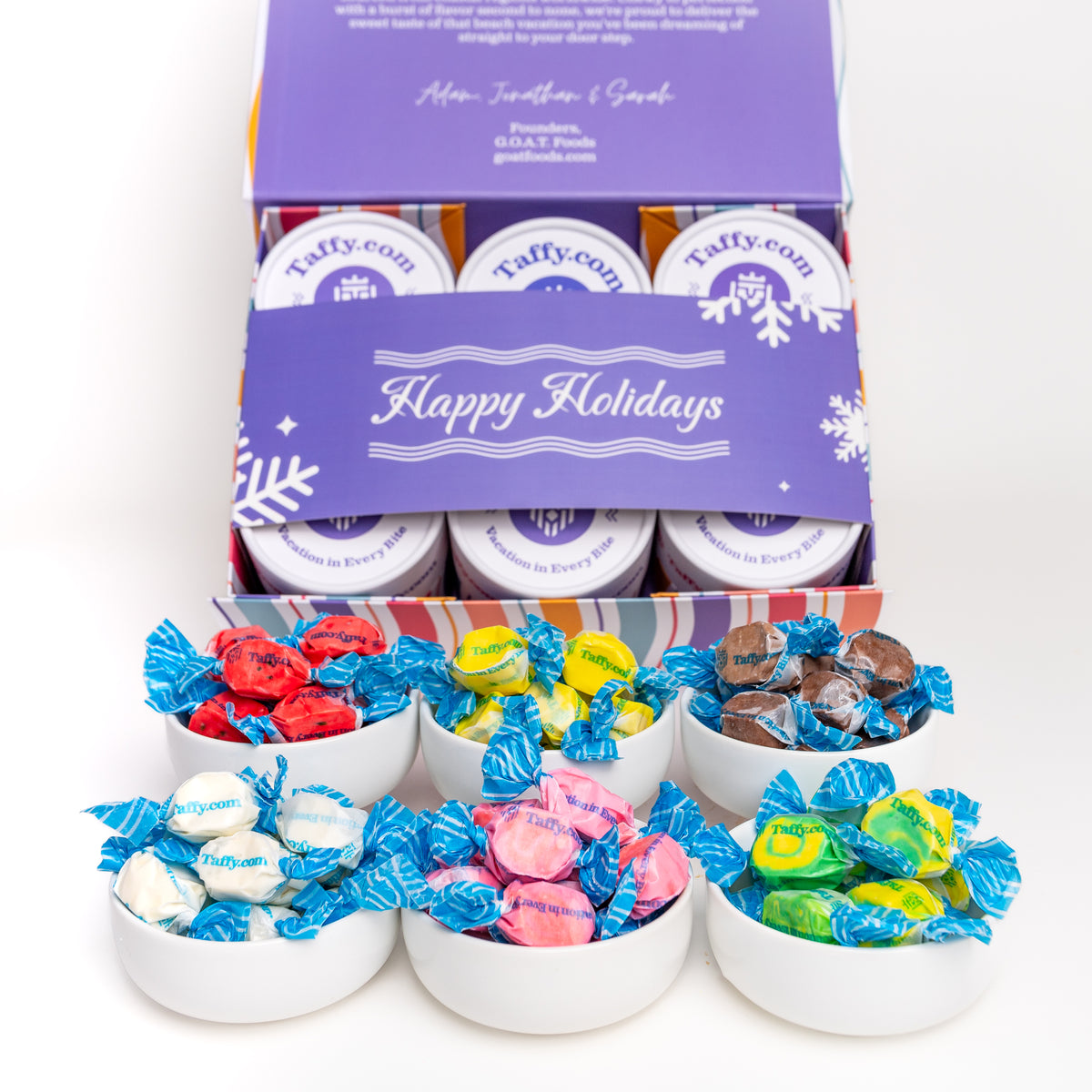 Old Fashioned Banana Split Sampler Gift Box